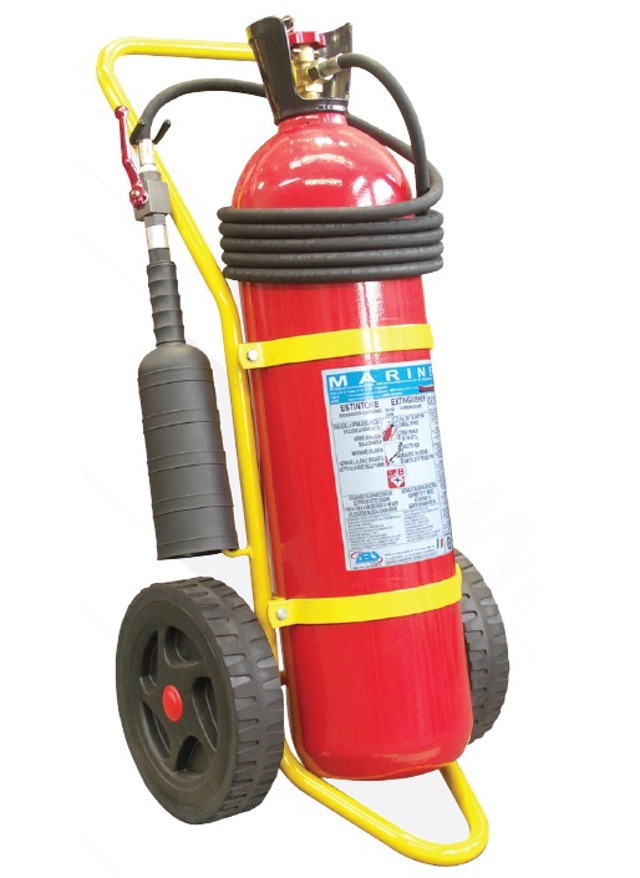Fire Extinguisher - 30 kg, CO2, stored pressure